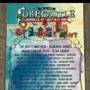 Forecastle 2016 festival poster